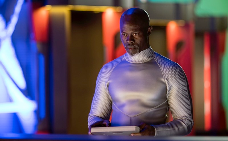 Djimon Hounsou in the season finale of Wayward Pines. ©2016 Fox Broadcasting Co. Cr: Ed Araquel/FOX